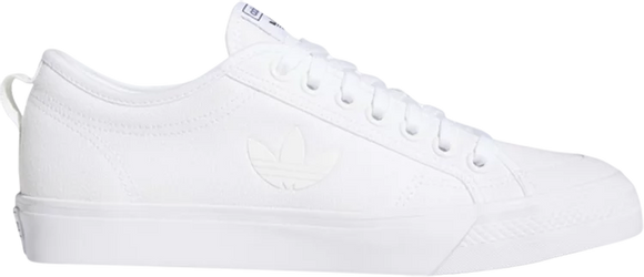 adidas Nizza Trefoil White Adults Trainers FW5184