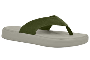 Soft Science Skiff Flip Flop Canvas UC0028SAG~Sage Green~Canvas~Flip Flops