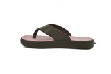 Soft Science Skiff Flip Flop UC0009CHR~Charcoal/ Light Pink~Flip Flops