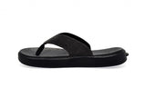 Soft Science Skiff Flip Flop Canvas UC0028TBK~True Black/Black~Canvas~Flip Flops