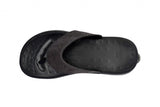 Soft Science Skiff Flip Flop Canvas UC0028TBK~True Black/Black~Canvas~Flip Flops