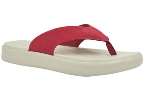 Soft Science Skiff Flip Flop Canvas UC0028RED~Red~Canvas~Flip Flops